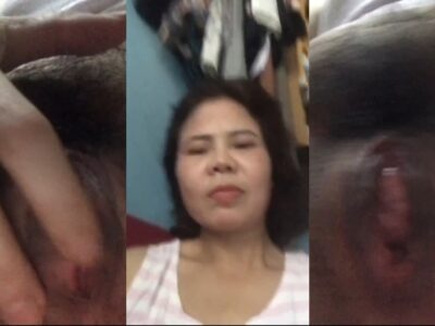 คุณป้าเกวลี สาวใหญ่เจ้าของแผงขายผลไม้ในตลาดยิ่งเจริญ น่าเย็ดมาก