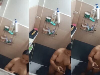 ปีนดูแม่อาบน้ำ หุ่นอย่างแจ่ม เสียดายที่พ่อไม่ค่อยทำการบ้าน