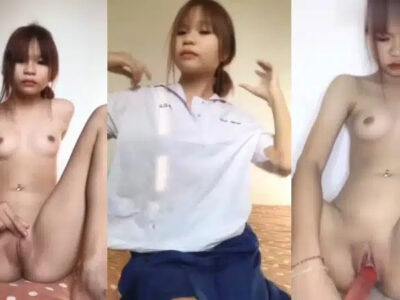 คลิปหลุด นักเรียน สาวขี้เงี่ยน ช่วยตัวเอง 18+ ติ้วหีตัวเอง เบ็ดหีโชว์ ตั้งกล้องเบ็ดหีช่วยตัวเอง