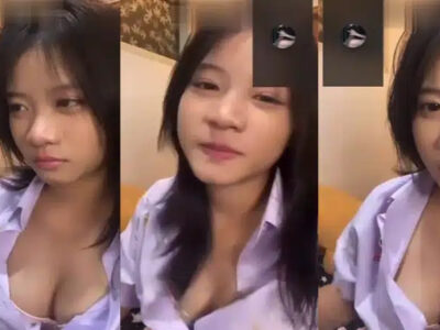 คลิปหลุดคอลเสียว ไลฟ์สด คอลเสียว สาวไลฟ์คาชุดนักเรียน โชว์นม นมใหญ่ นมโตมาก