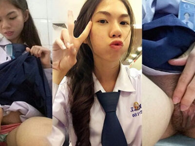 คลิปหลุดนักเรียน เบ็ดหีคาชุด สาวม.ปลาย น่ารัก หน้าตาดี ติ้วหี ช่วยตัวเองในห้องน้ำ