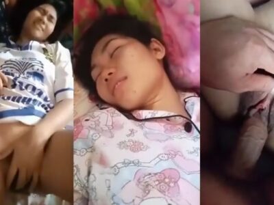 คลิปหลุดนักเรียนน้องโบว์ ไม่ไปโรงเรียน เพราะอยากโดนเย็ด เลยชวนแฟนมาให้เย็ดหีที่บ้าน