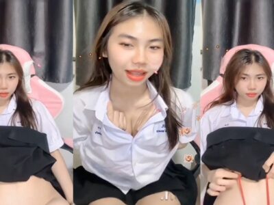 คลิปหลุดคอลเสียว18+ สาวสตรีมเมอร์ขี้เงี่ยน คันหี เปิดกล้องช่วยตัวเอง เบ็ดหี น้องน่ารัก ขาวเนียน