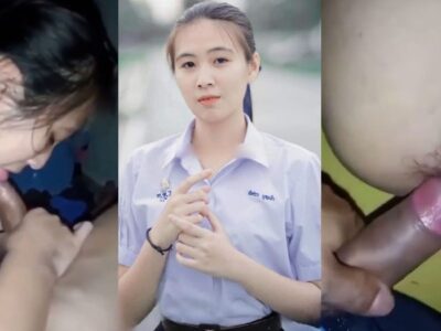 คลิปหลุดนักเรียน อมควยเสียวๆให้แฟน สาวม.ปลายน่าเย็ด ลีลาเด็ดมาก