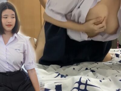 หลุดเย็ดนักเรียน นมใหญ่มาก น่าเย็ดสุดๆ โดนแฟนเย็ดหีท่าหมา เสียวมาก