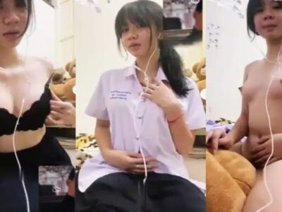 คอลเสียว คลิปหลุดนักเรียน เงี่ยนหีอยากโดนแฟนเย็ด นมโต น่าเย็ดสุดๆ
