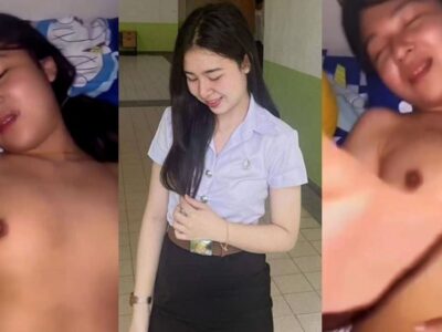 คลิปเย็ดนักเรียนไทย xxx 18+ สาวอาชีวะ โดนแฟนพามาเย็ดที่ห้อง เสียวสุดๆ เสียงตรางเสียวมาก