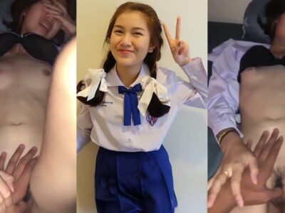 คลิปหลุดนักเรียนไทย หลุดจากกลุ่มลับ น้องโดนเปิดซิงครั้งแรก โดนแอบถ่ายคลิป ปิดหน้าโดนเย็ด