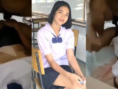 คลิปหลุดนักเรียนxxx เจอแฟนรุ่นพี่พาไปเย็ด เจอเย็ดหลายท่า ลีลาเด็ดมาก โดนเย็ดหีคาชุดนักเรียนเลย