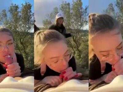 คลิปโป๊ฝรั่งที่เอ้าท์ดอร์กันแล้วมีคนเดินมาเจอ